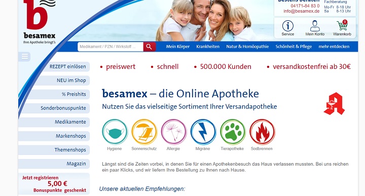 Besamex Angebote