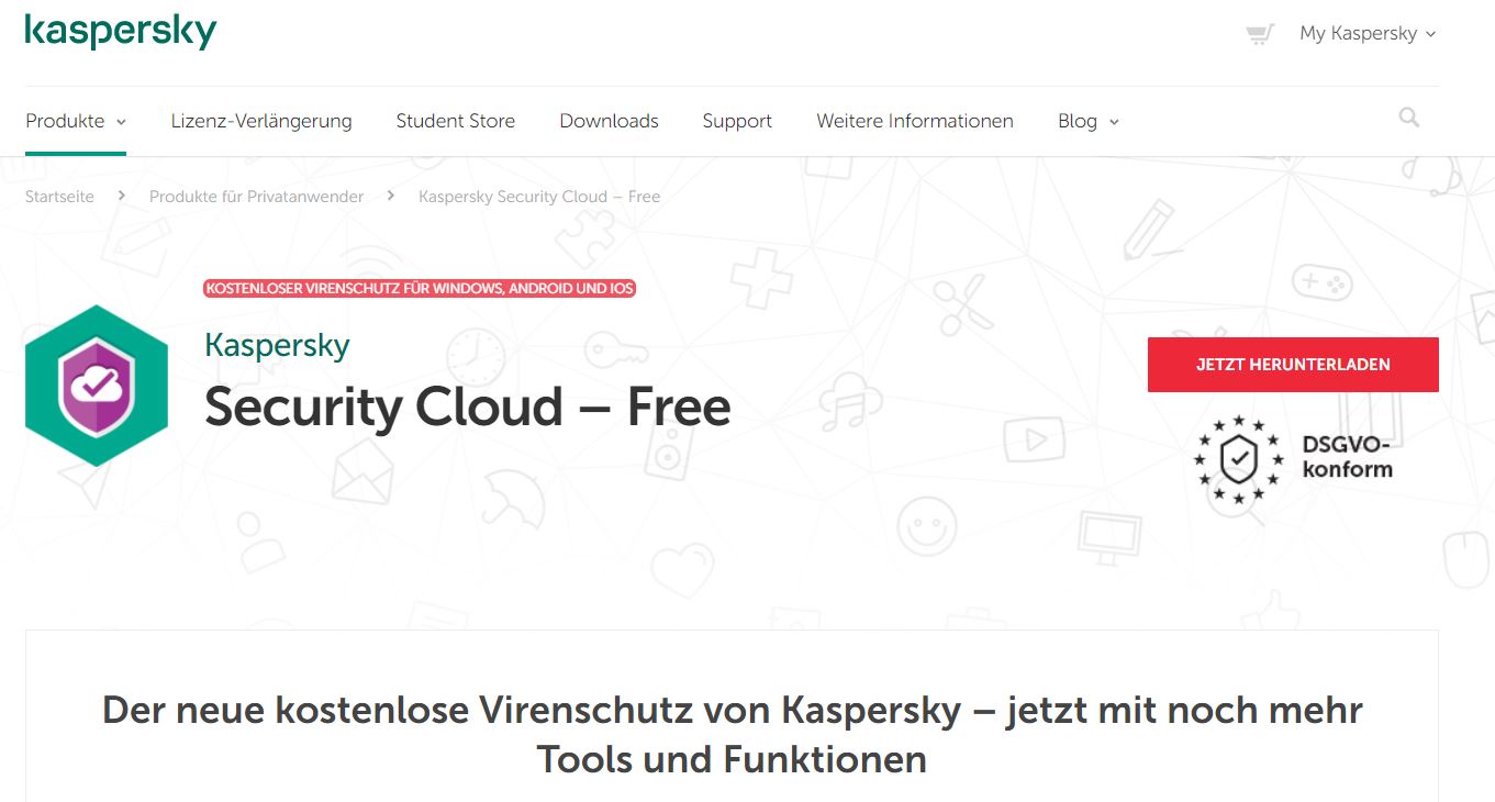 Kaspersky Security Cloud – Free: