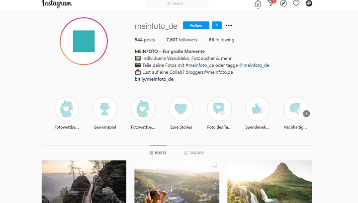 MeinFoto Instagram