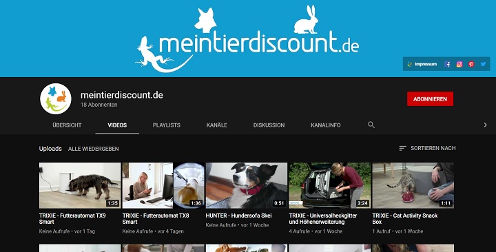 meintierdiscount youtube