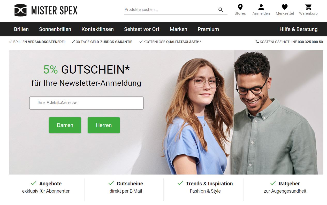 Mister Spex Gutscheine