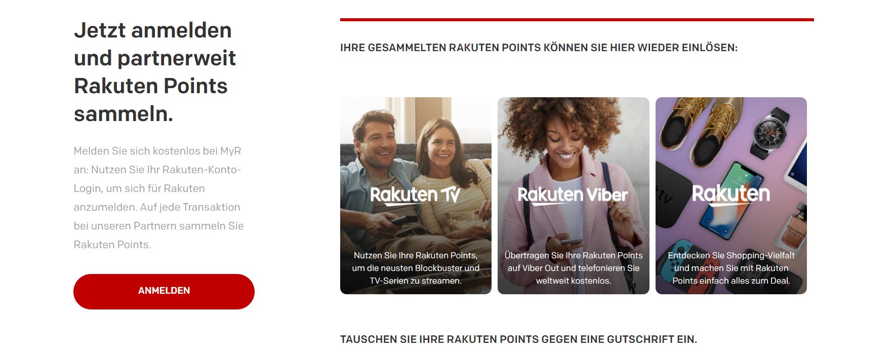 Wie finde ich Rakuten Angebote und Gutscheine?