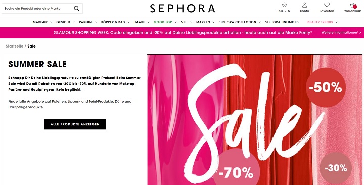 Sephora SALE